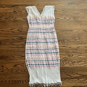 Lemlem Long VNeck Caftan Dress